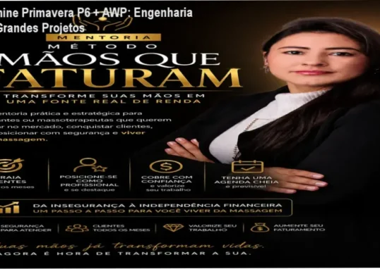 Tela do curso Domine o Primavera P6 com AWP mostrando integração BIM 4D e Power BI