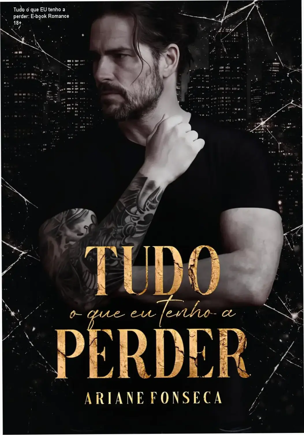 Capa romance Blackout por Hiding Connection com destaque para personagens masculina e feminina em ambiente elegante. Fundo escuro e atmosfera sensual.