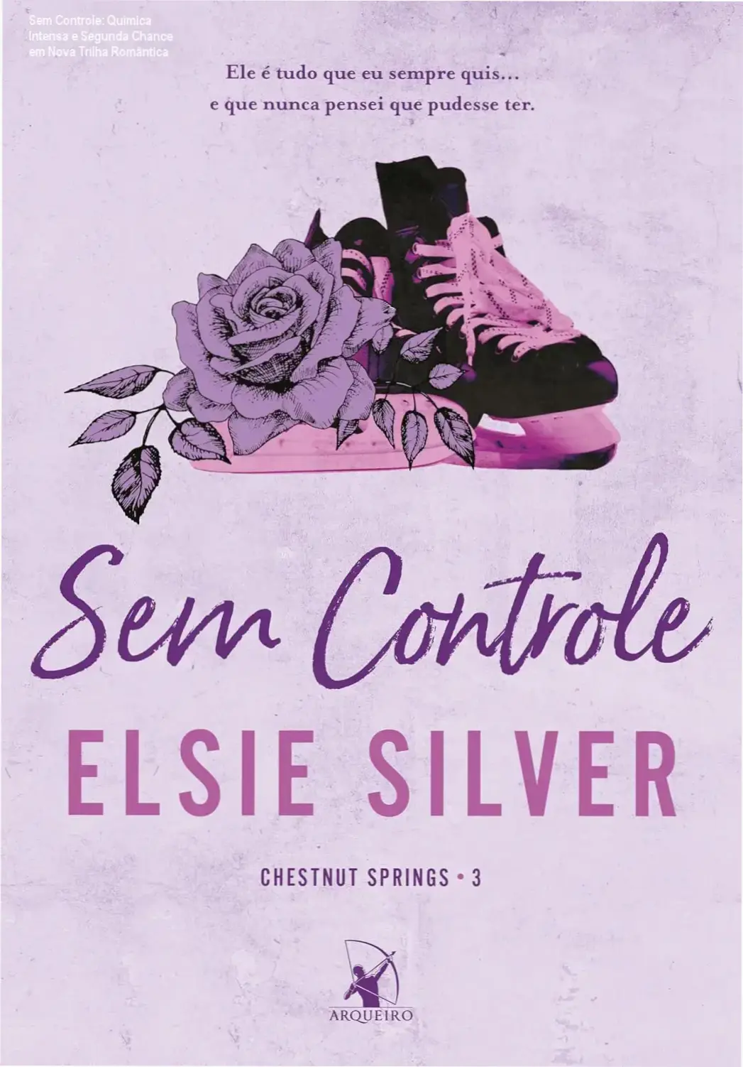 Capa original do livro 'Sem Controle' da série Chestnut Springs