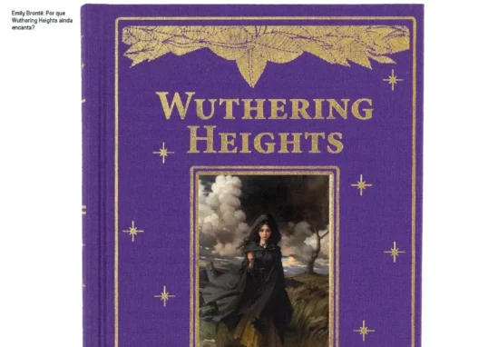 Capa dura de Wuthering Heights de Emily Brontë, edição inglesa