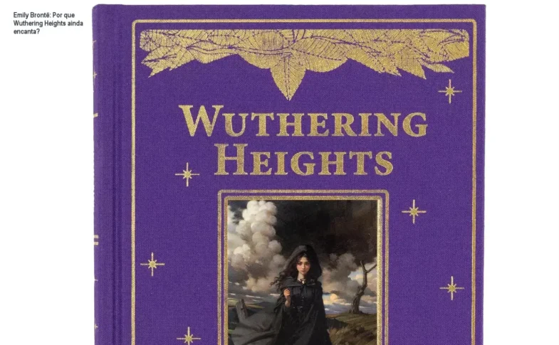 Capa dura de Wuthering Heights de Emily Brontë, edição inglesa