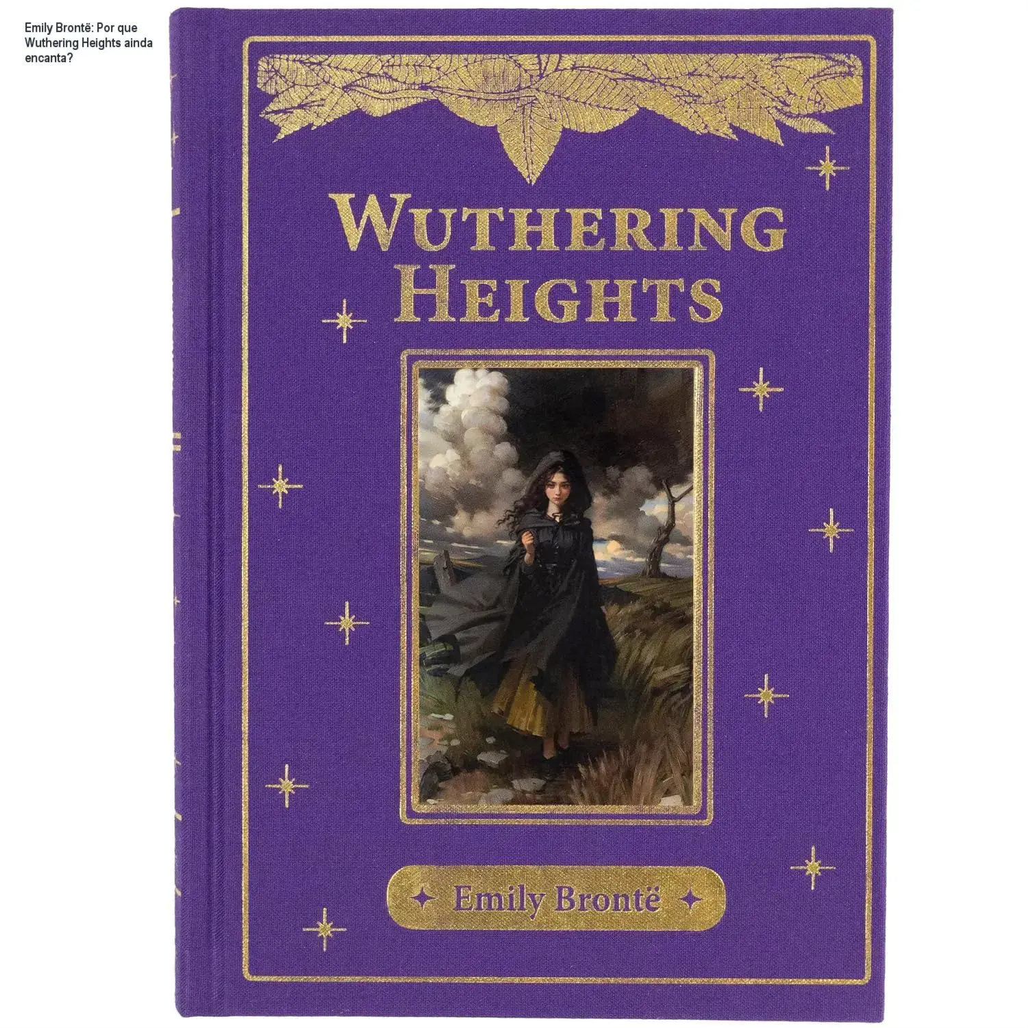 Capa dura de Wuthering Heights de Emily Brontë, edição inglesa