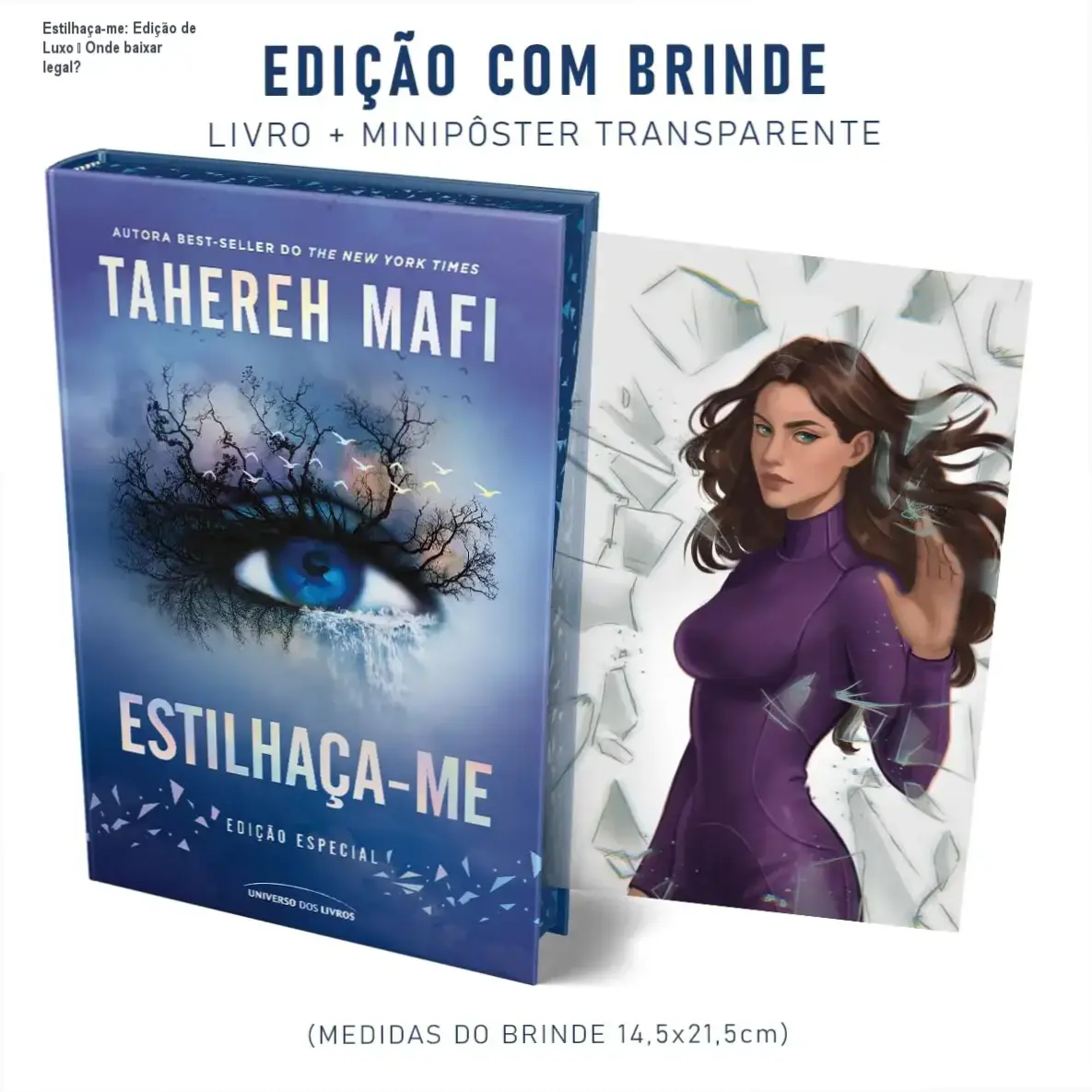 Capa dura da edição de luxo de Estilhaça-me pronta para download oficial
