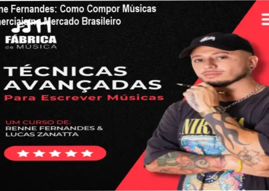 Imagem com destaque para o título do curso e o autor, simbolizando a essência da metodologia de composição profissional.