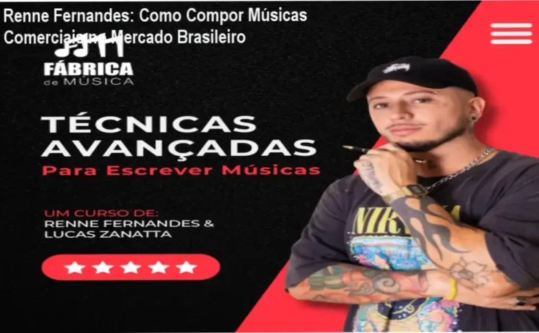 Imagem com destaque para o título do curso e o autor, simbolizando a essência da metodologia de composição profissional.