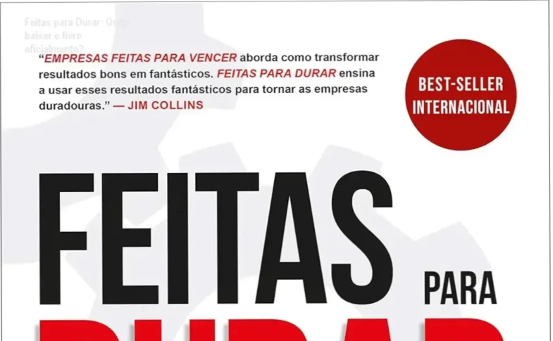 Capa do livro Feitas para Durar mostrando onde obter o download oficial
