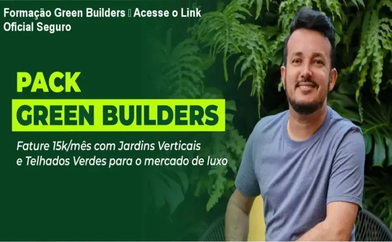 Formação Green Builders Vertus Treinamentos link correto e acesso oficial