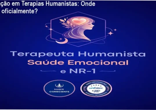 Imagem ilustrativa da página de download oficial da Formação em Terapias Humanistas