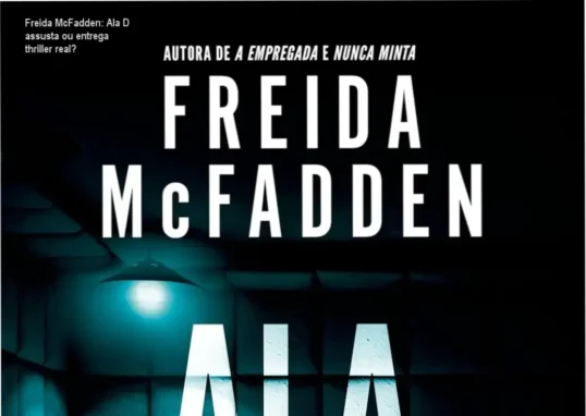 Capa do livro Ala D de Freida McFadden em capa comum