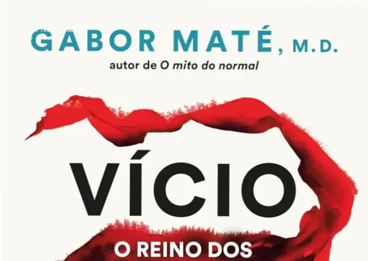Capa do livro Vício: O Reino dos Fantasmas Famintos de Gabor Maté, obra sobre trauma e dependência.