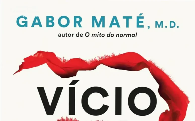 Capa do livro Vício: O Reino dos Fantasmas Famintos de Gabor Maté, obra sobre trauma e dependência.