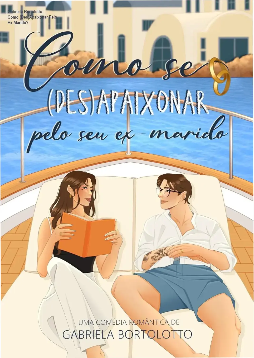 Gabriela Bortolotto mostrando Sophia e Bernardo em destino romano, discutindo reencontro durante viagem