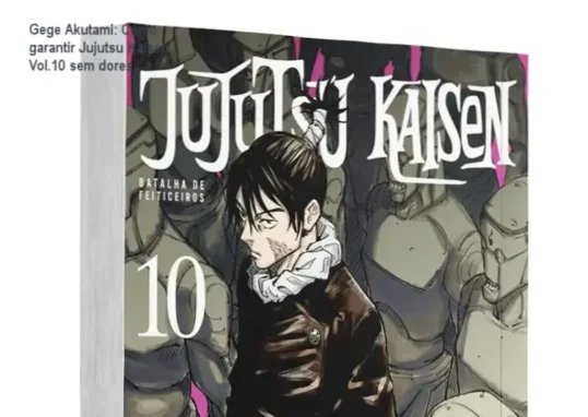 Capa de Jujutsu Kaisen: Batalha de Feiticeiros Vol.10 ilustrada por Gege Akutami