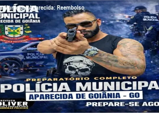 Guarda Municipal de Aparecida de Goiânia – política de reembolso e garantia
