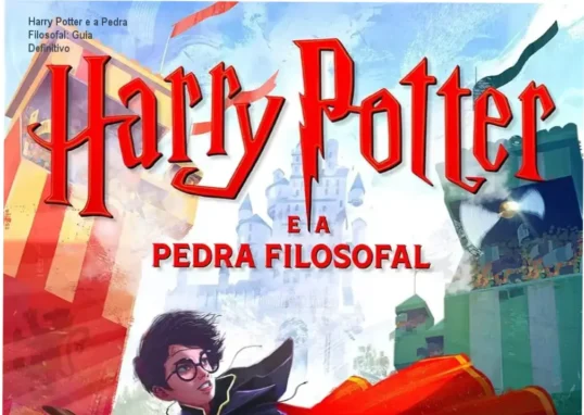 Capa digital do livro Harry Potter e a Pedra Filosofal, 1ª edição Pottermore