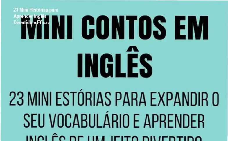 HTML Img Bola Certa - Ebook com 23 histórias em inglês para iniciantes e intermediários