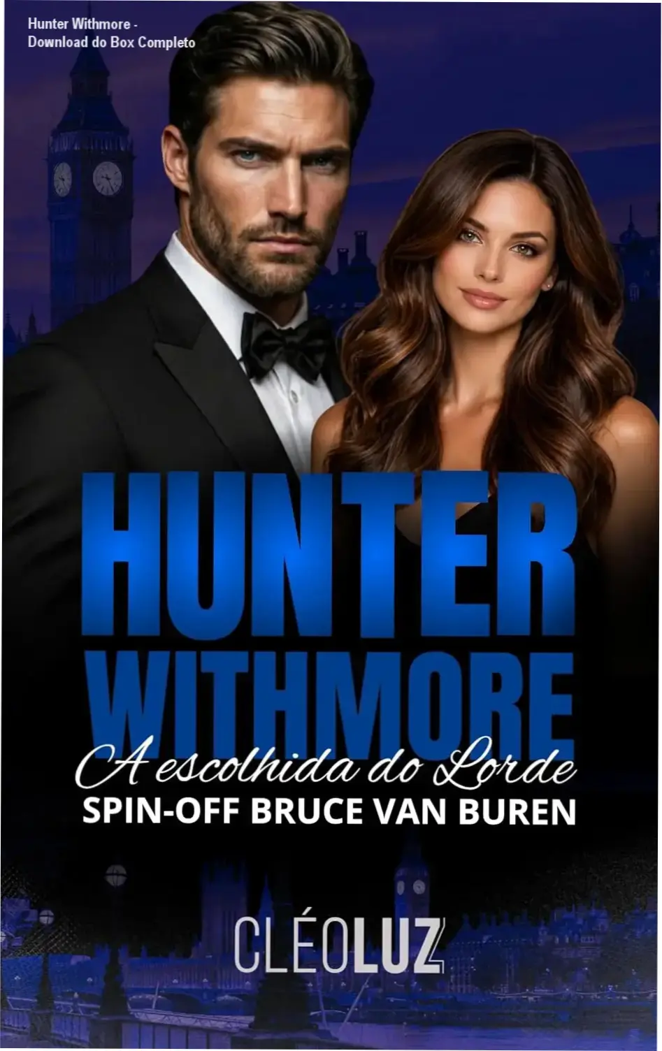 Capa digital do box Hunter Withmore – A Escolhida do Lórde em formato PDF