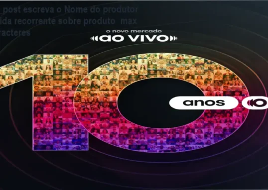 Ícaro de Carvalho apresentando o evento ONM AO VIVO 2026 em São Paulo