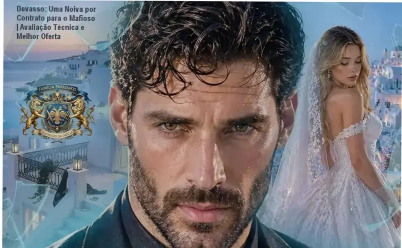 Capa do livro Devasso: Uma Noiva por Contrato para o Mafioso, mostrando o visual dramático e carente emocionalmente.