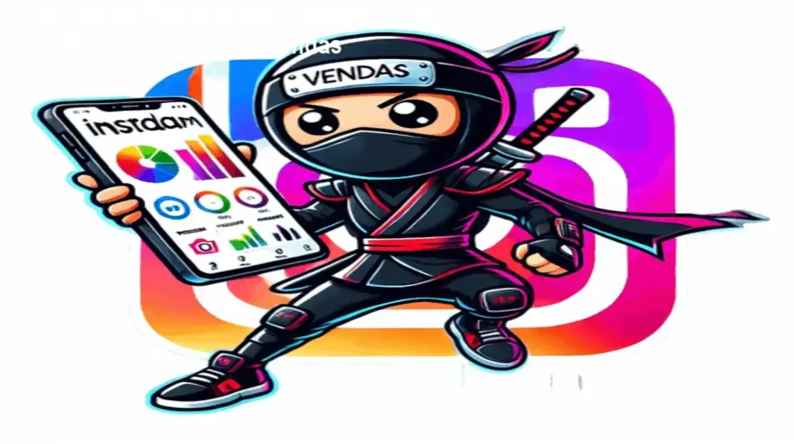 Captura de tela mostrando interface do InstaNinja com fluxos de automação de respostas em Direct do Instagram