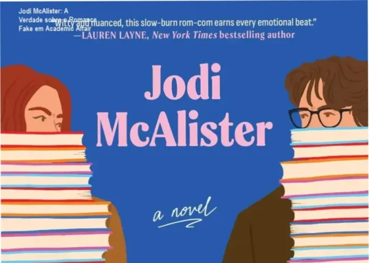 Capa do eBook Academic Affair de Jodi McAlister mostrando protagonistas universitários em cena romântica