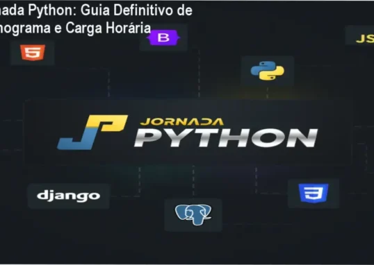 Jornada Python cronograma de estudos e carga horária