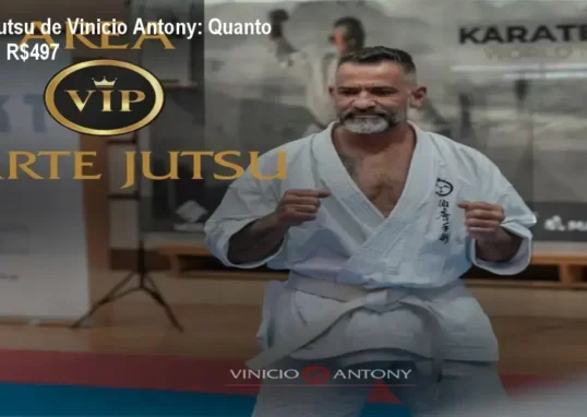 Karate Jutsu de Vinicio Antony custo-benefício e valor percebido