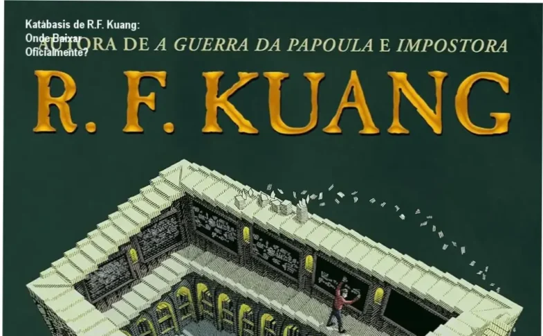 Capa de Katábasis de R.F. Kuang indicando download oficial