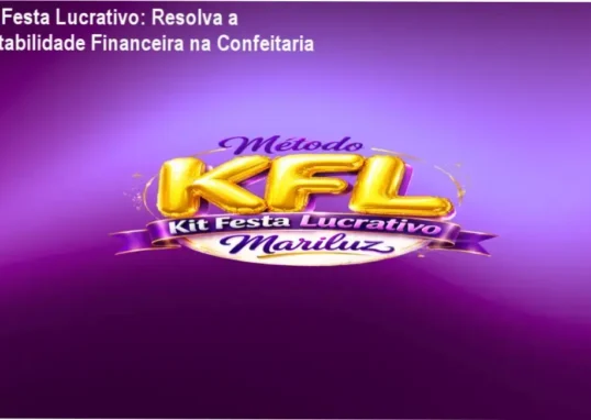 Imagem mostrando o Kit Festa Lucrativo de Mari Luz com destaque para lucro e organização de kits