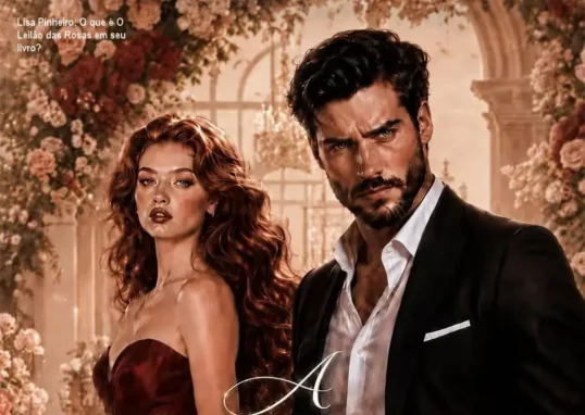 Capa do eBook A Virgem Leiloada Do Bilionário de Lisa Pinheiro com tema de leilão secreto