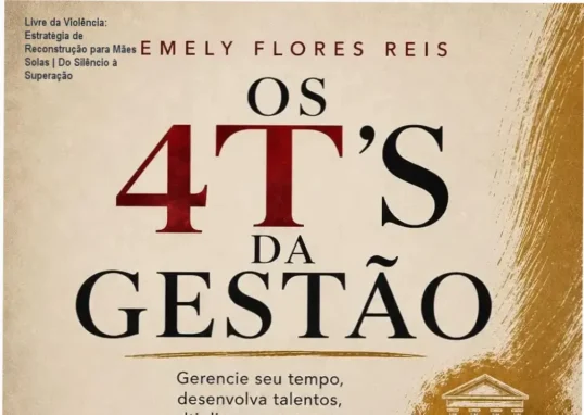 Capa do livro representando libertação emocional e reconstrução de vida para mães solteiras