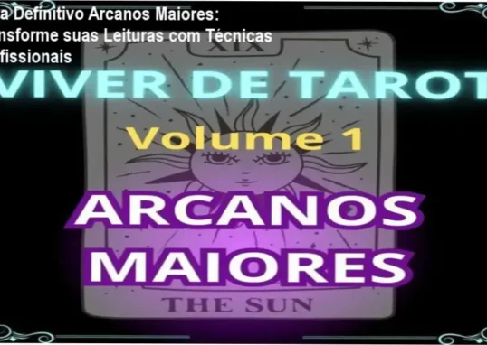 Lunação Esoterismo ensinando técnicas práticas de leitura de Tarot para profissionais no curso Volume 1