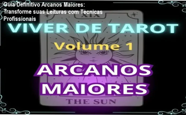 Lunação Esoterismo ensinando técnicas práticas de leitura de Tarot para profissionais no curso Volume 1