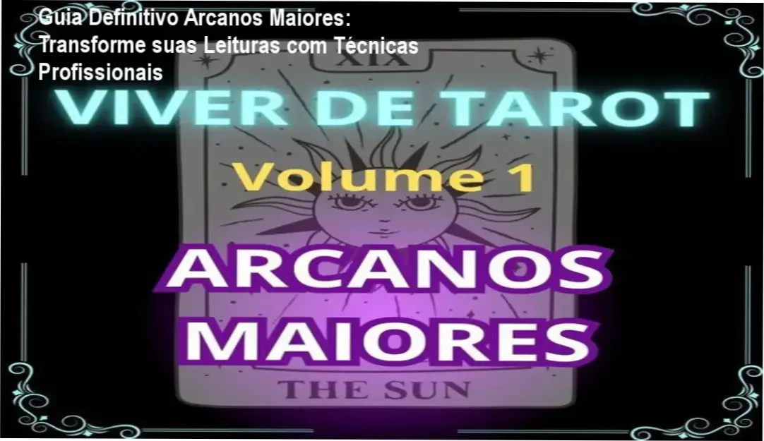 Lunação Esoterismo ensinando técnicas práticas de leitura de Tarot para profissionais no curso Volume 1