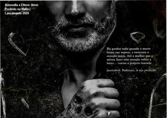 Capa digital do livro Inatingível: A Perdição do Don Implacável com Ettore e Antonella em destaque - leitura online por Gabriella Day
