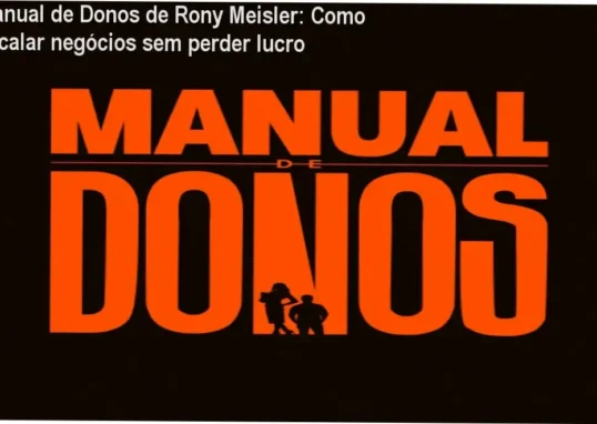 Manual de Donos de Rony Meisler cronograma de aulas e carga horária
