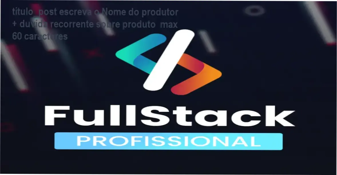 Matheus Fraga apresentando o curso FullStack Pro com foco em projetos reais e suporte individual