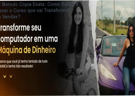 Acesso oficial ao MCE Método Cópia Exata via aplicativo com área de membros e conteúdos digitais sobre vendas online.