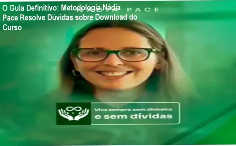 Curso de financeira pessoal Metodologia Nádia Pace ajuda a sair do endividamento.