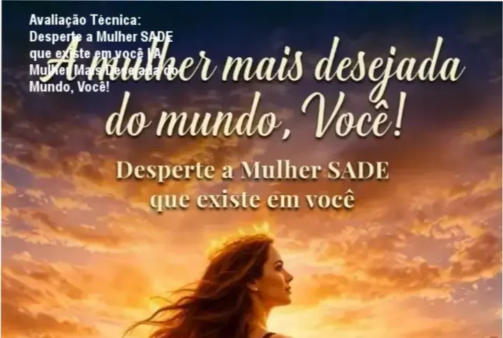 Mulher confiante e empoderada, representando a jornada de autoconhecimento e desejo feminino ao utilizar o programa 'Desperte a Mulher SADE que existe em você'