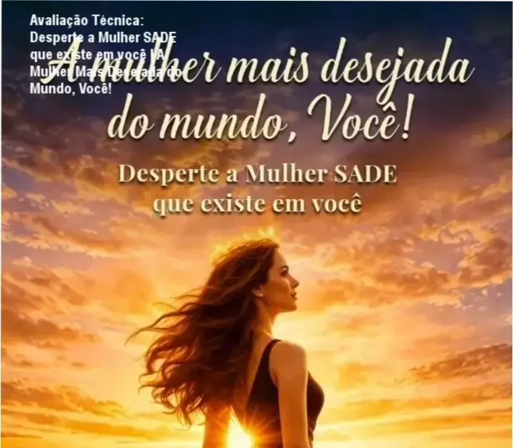 Mulher confiante e empoderada, representando a jornada de autoconhecimento e desejo feminino ao utilizar o programa 'Desperte a Mulher SADE que existe em você'