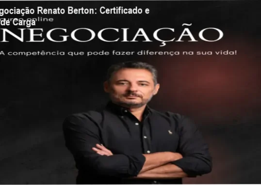 Renato Berton certificado de negociação, carga horária e reconhecimento