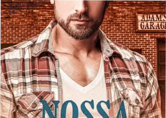 Capa digital do e-book romance 'Nossa Pior Mentira' com destaque para o título e descrição.