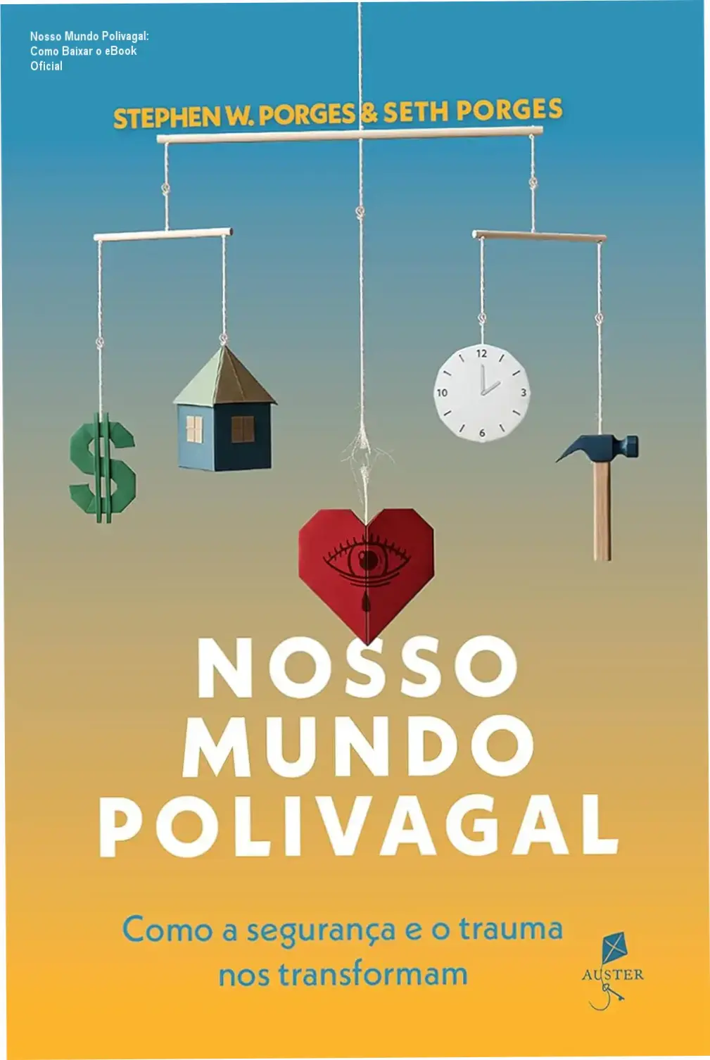 Capa do livro Nosso Mundo Polivagal com texto sobre acesso oficial