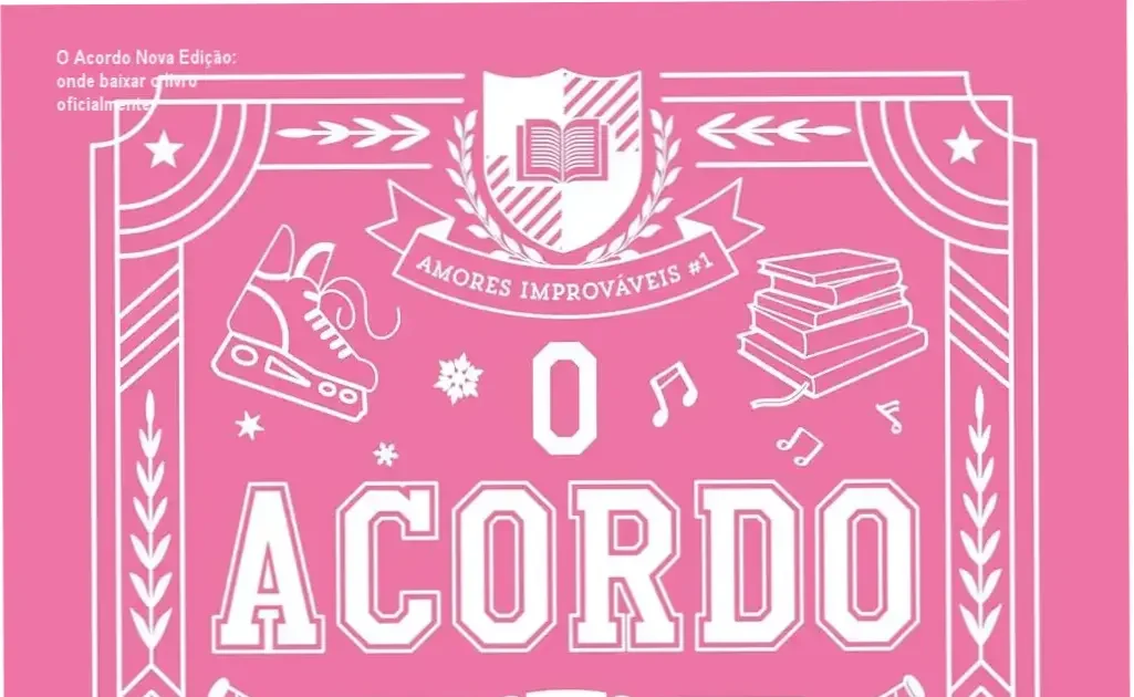 Capa comum da nova edição limitada de O Acordo Amores Improváveis vol 1
