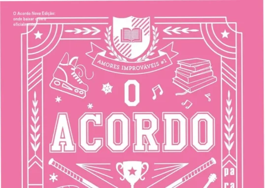 Capa comum da nova edição limitada de O Acordo Amores Improváveis vol 1