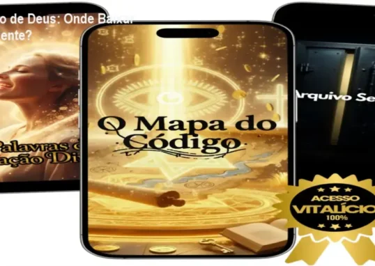 Imagem ilustrativa do curso O Código de Deus mostrando acesso oficial ao conteúdo