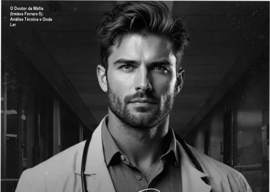 Capa do eBook O Doutor da Máfia, volume 5 da série Irmãos Ferraro por Ary Nascimento, romance mafioso médico ambientado em hospital italiano