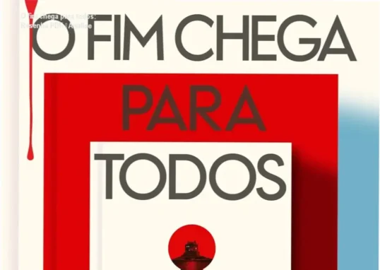 Capa do livro O fim chega para todos destacando a disponibilidade em eBook PDF