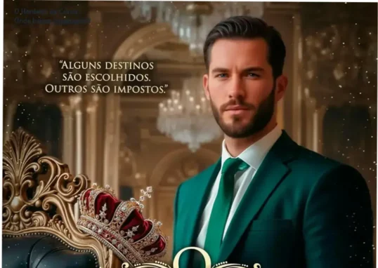 Capa do eBook O Herdeiro da Coroa de Bianca Pohndorf, destaque para o título e autor